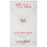 Love You Mom Sterling Necklace - Aaria Tees Aaria Tees