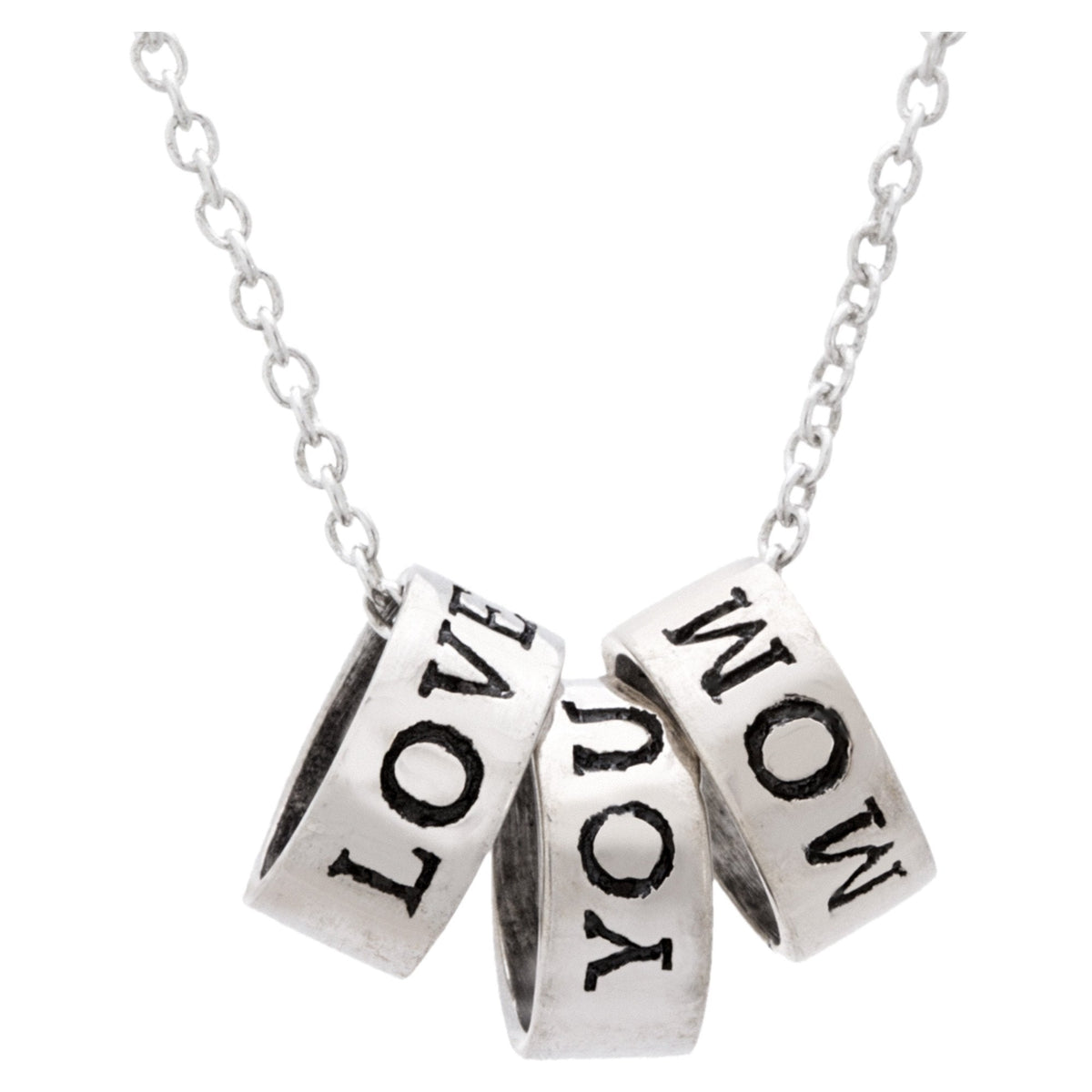Love You Mom Sterling Necklace - Aaria Tees