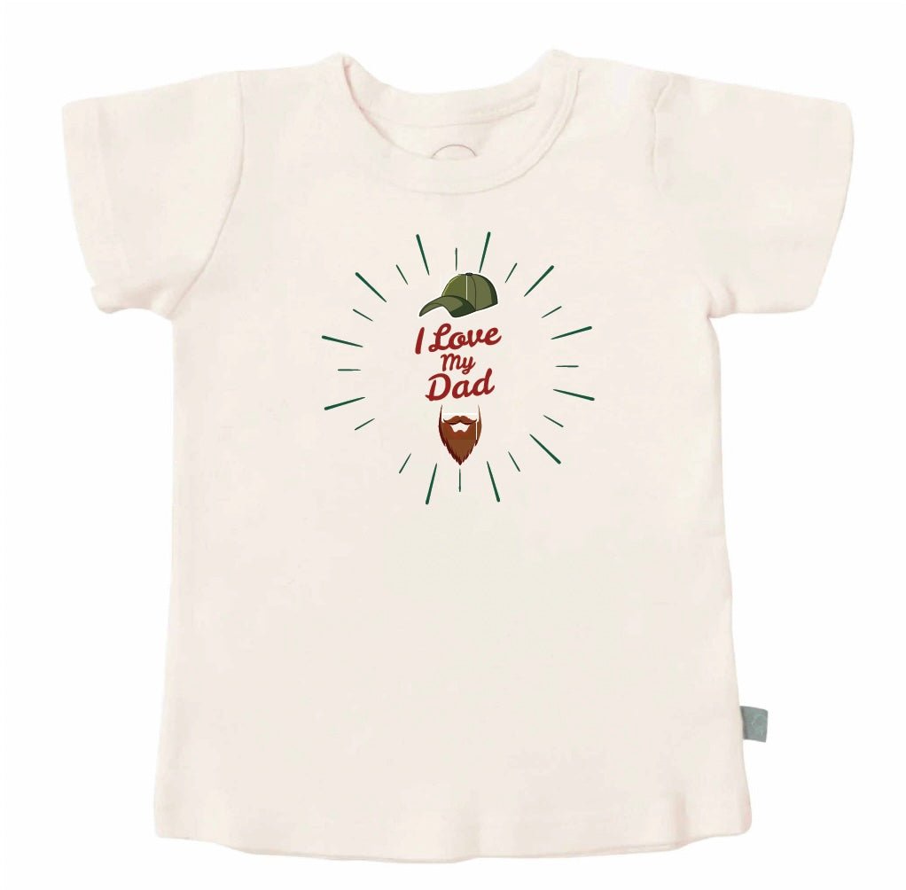 graphic tee | love dad beard - Aaria Tees Aaria Tees