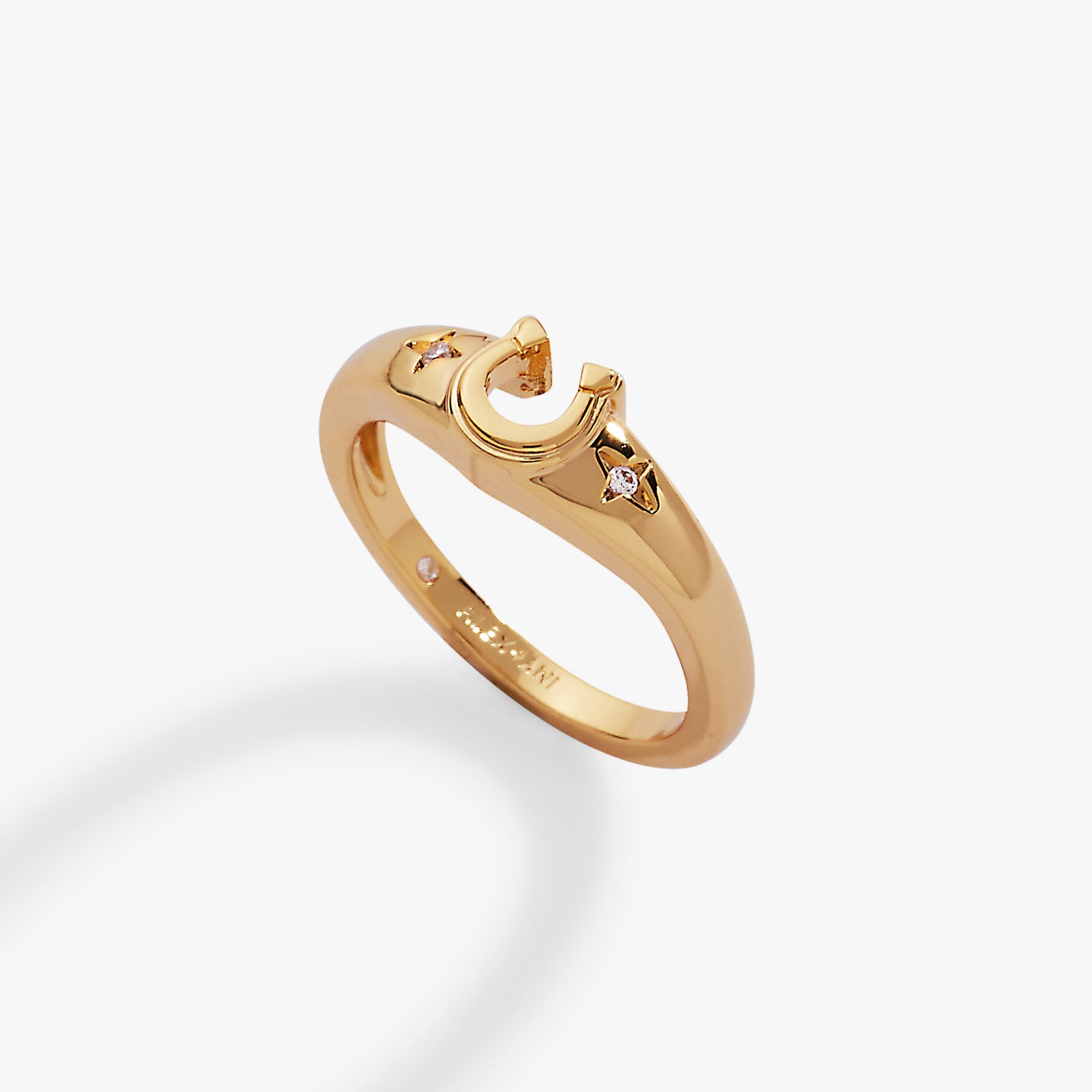 Lucky Horseshoe Ring - Aaria Tees Aaria Tees