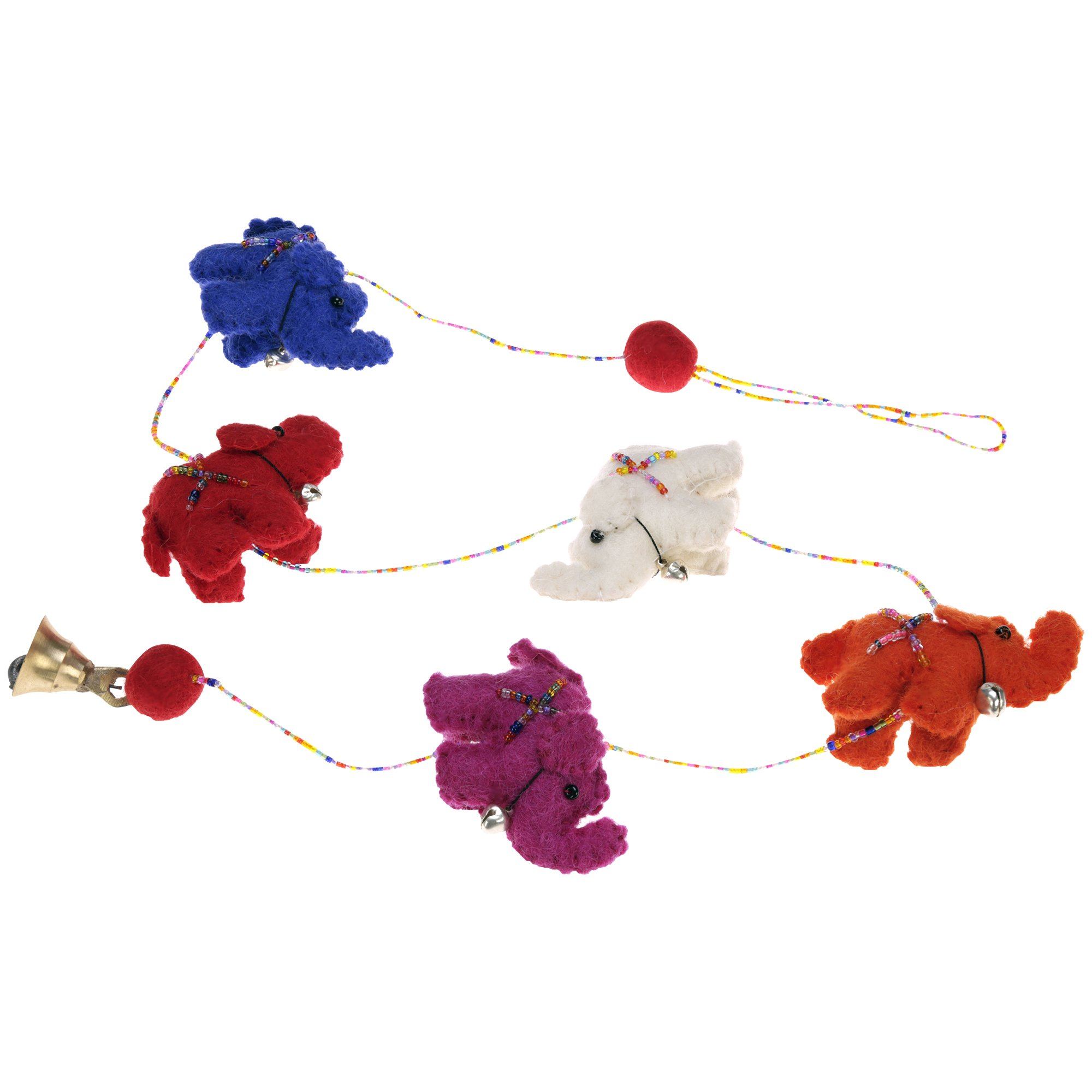 Lucky Little Elephant Garland - Aaria Tees Aaria Tees