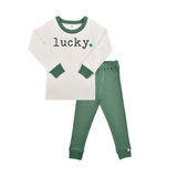 pajamas | lucky basic green - Aaria Tees Aaria Tees