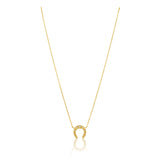 Maddox Horseshoe Necklace Aaria Tees