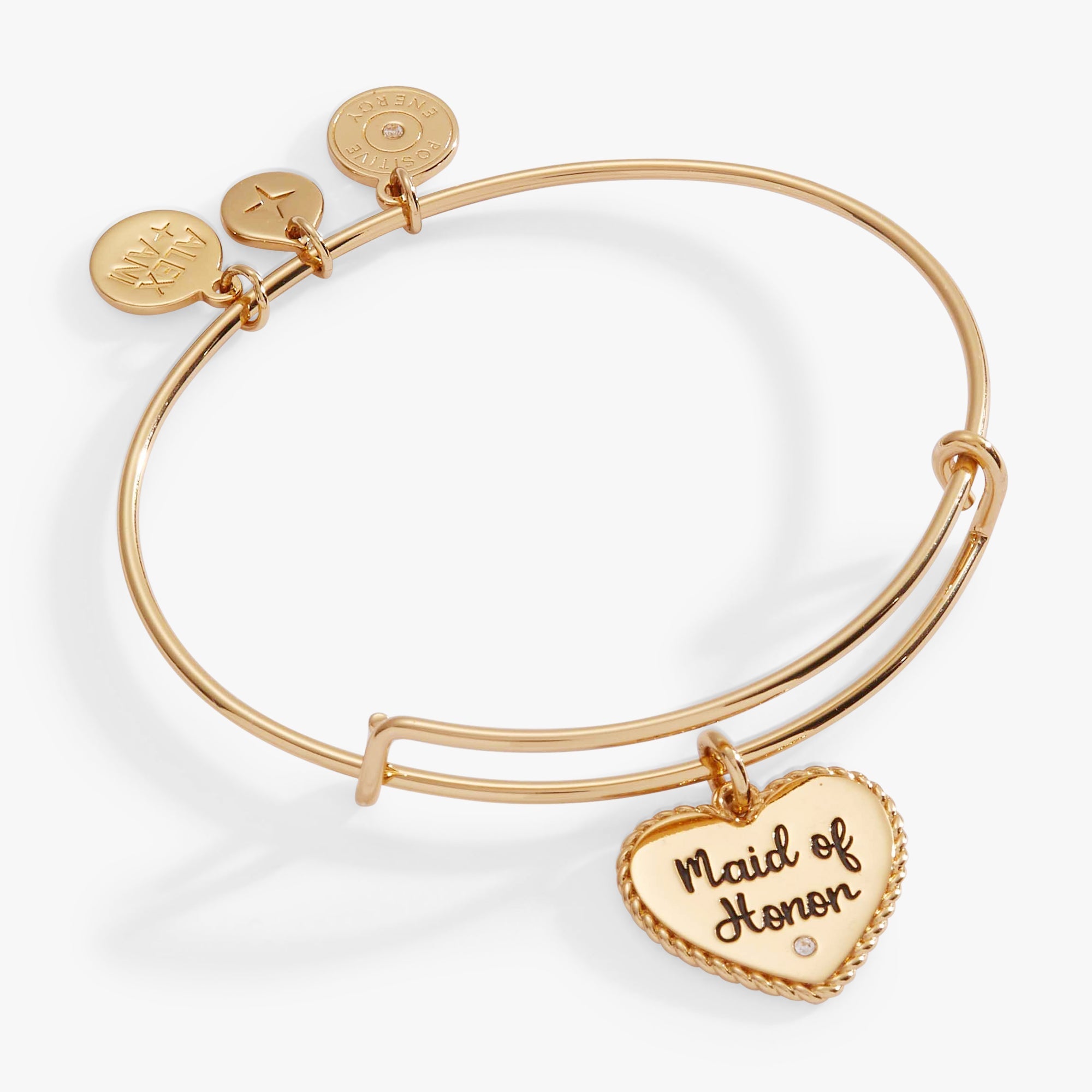 Maid of Honor Heart Bangle - Aaria Tees Aaria Tees