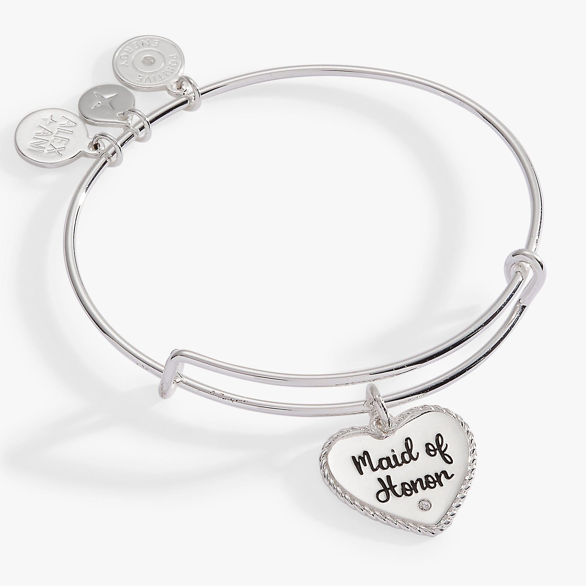Maid of Honor Heart Bangle - Aaria Tees Aaria Tees