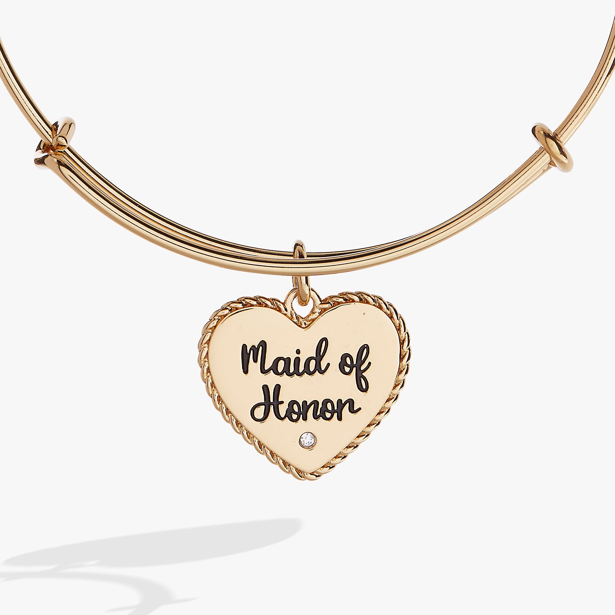 Maid of Honor Heart Bangle - Aaria Tees Aaria Tees