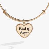 Maid of Honor Heart Bangle - Aaria Tees Aaria Tees