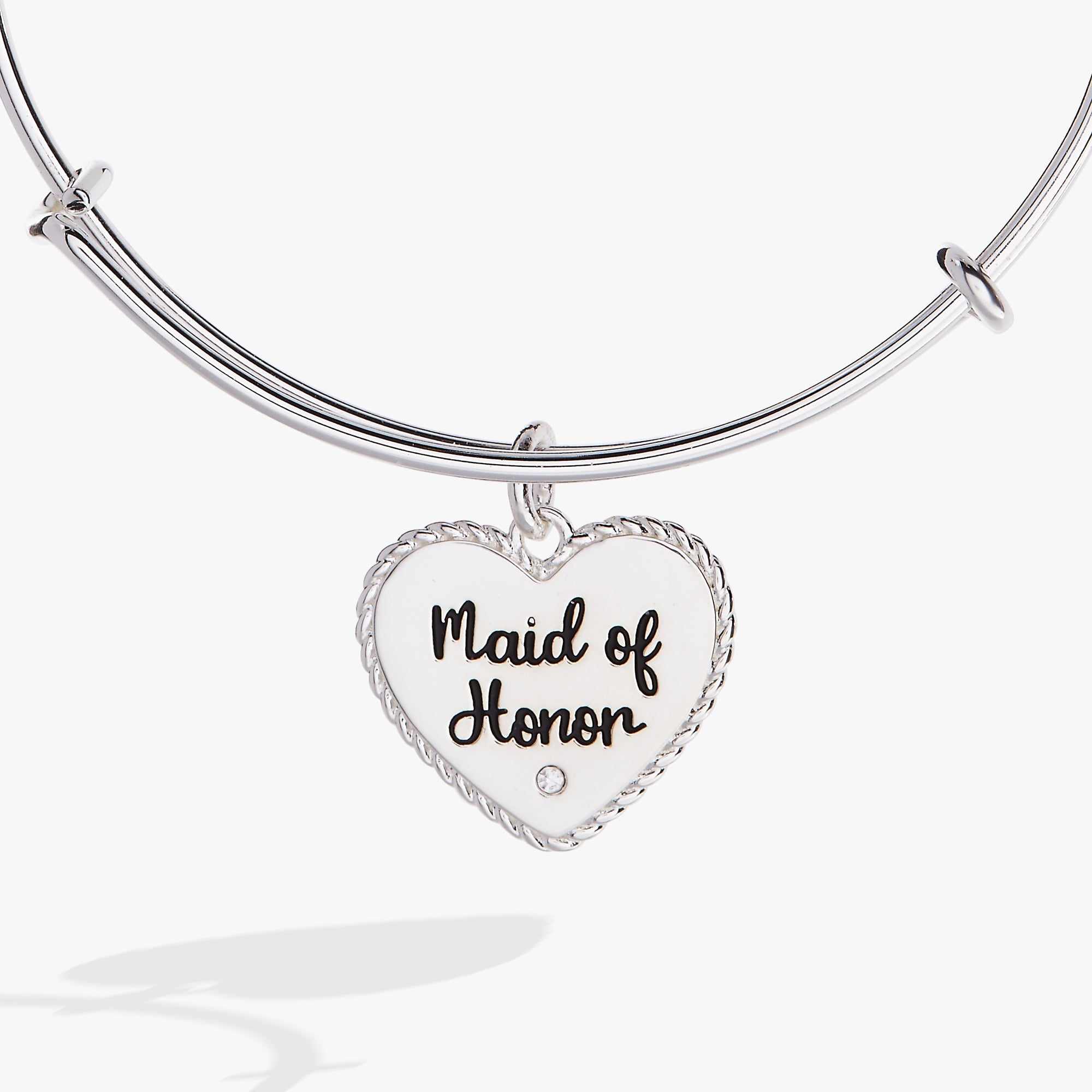 Maid of Honor Heart Bangle - Aaria Tees Aaria Tees