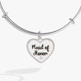 Maid of Honor Heart Bangle - Aaria Tees Aaria Tees