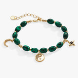 Malachite Charm Bracelet - Aaria Tees Aaria Tees