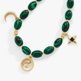 Malachite Charm Bracelet - Aaria Tees Aaria Tees