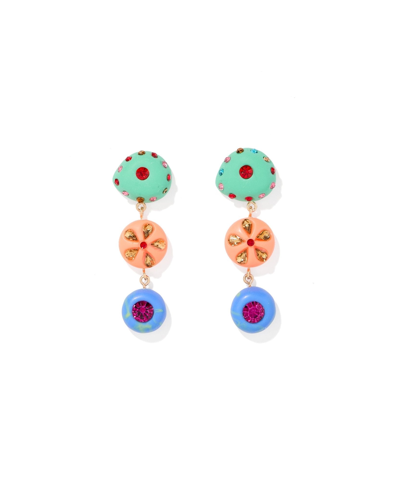 Malia Statement Earrings - Aaria Tees Aaria Tees