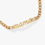Mama Curb Chain Bracelet - Aaria Tees Aaria Tees