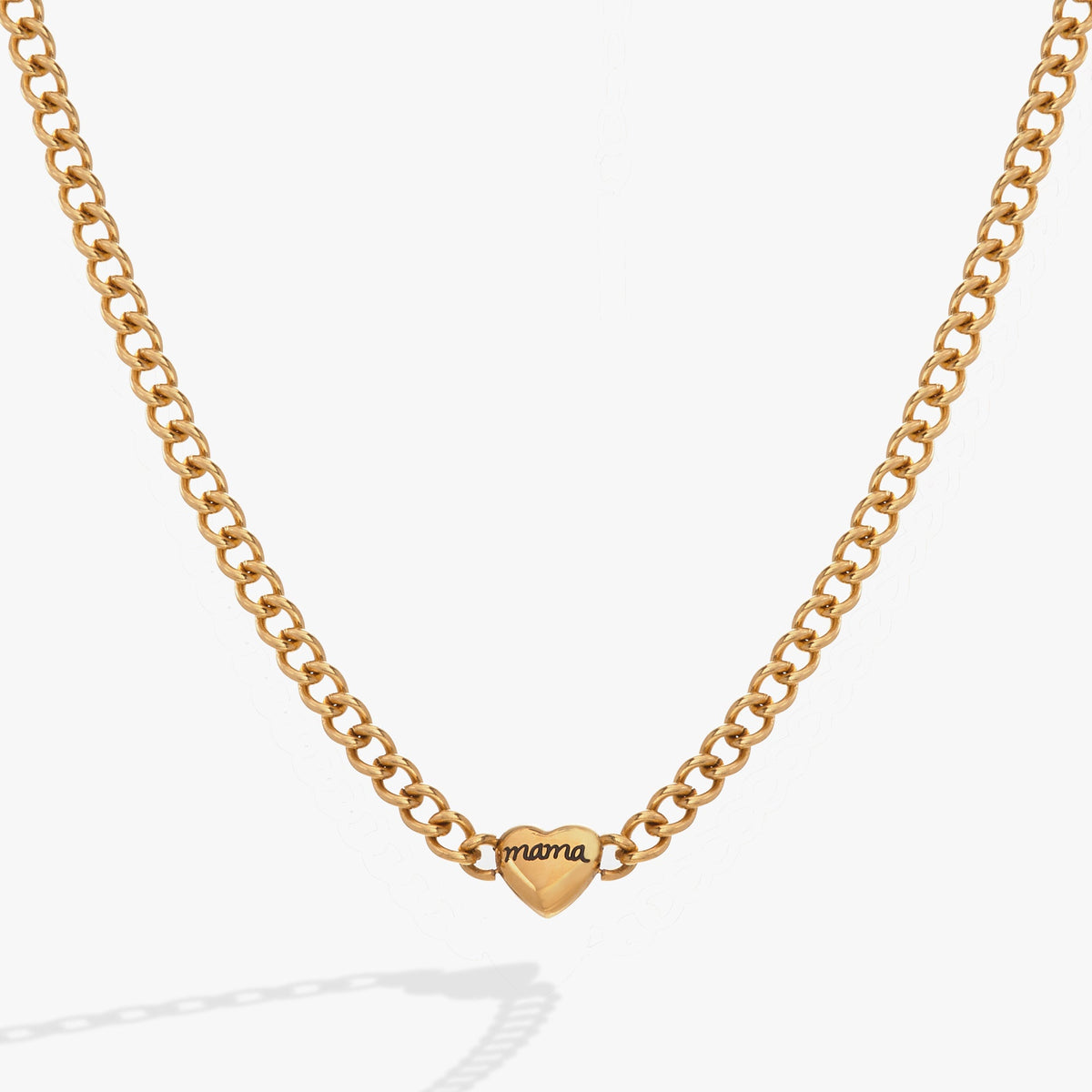 Mama Curb Chain Necklace - Aaria Tees