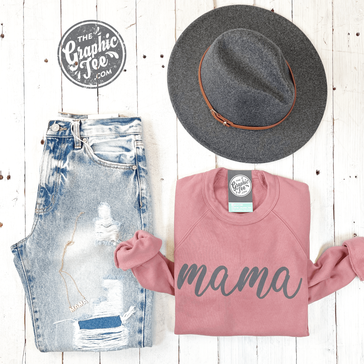 Mama Sponge Fleece Sweatshirt - Aaria Tees Aaria Tees