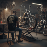 VCMCo. Built Men's Black Skull T-Shirt | Built not bought - Aaria Tees Aaria Tees