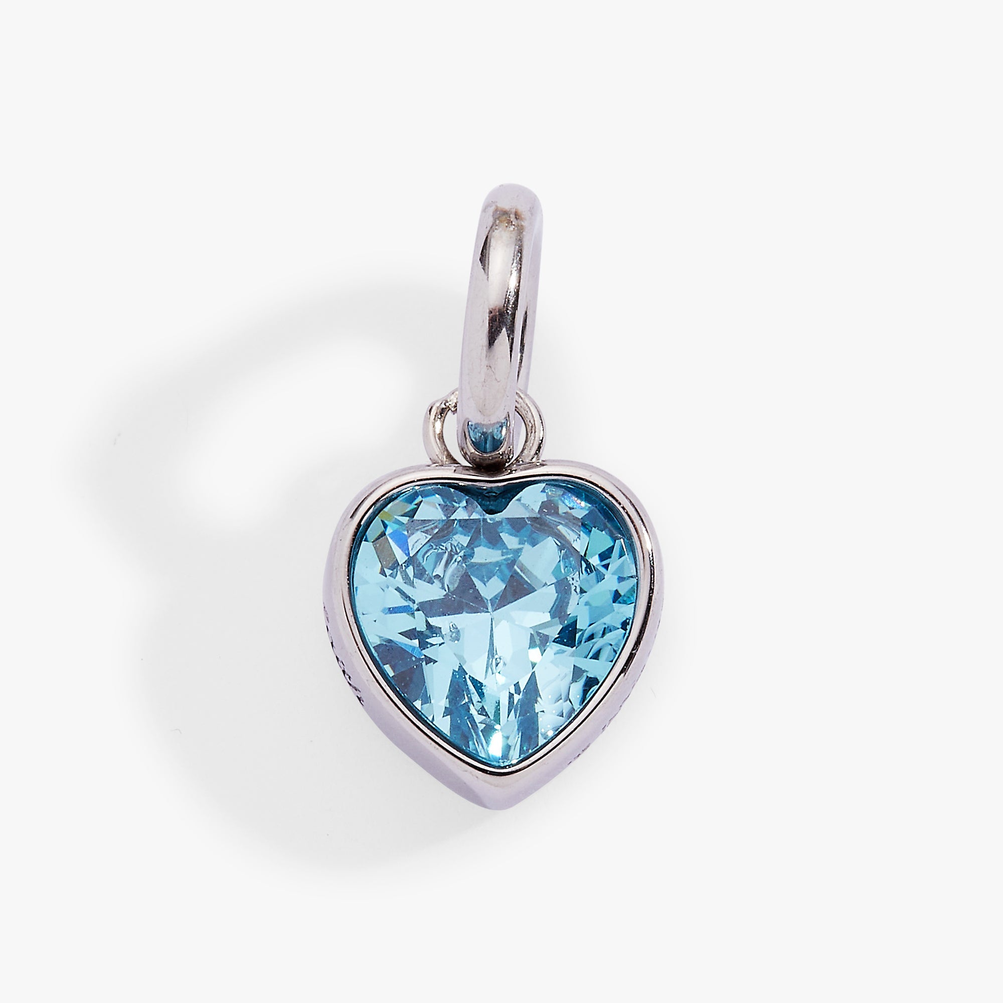 March 'Faith' Heart Birthstone Charm - Aaria Tees Aaria Tees