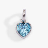 March 'Faith' Heart Birthstone Charm - Aaria Tees Aaria Tees