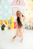 Chicks & Bunnies Ruffle Twirl Dress - Aaria Tees Aaria Tees