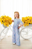 Petal Party Wide Leg Jumpsuit - Aaria Tees Aaria Tees