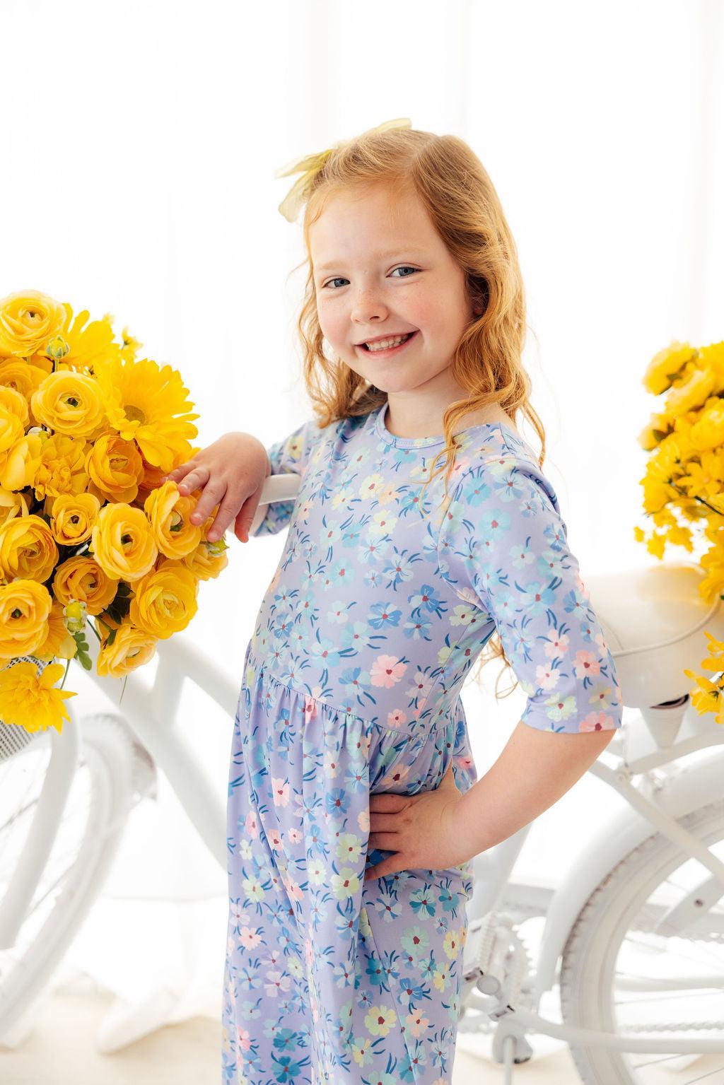 Petal Party Wide Leg Jumpsuit - Aaria Tees Aaria Tees