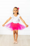 Hot Pink Tutu Shorts - Aaria Tees Aaria Tees