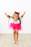Hot Pink Tutu Shorts - Aaria Tees Aaria Tees