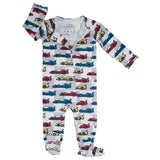 Matchbox Cars Zipper Footie Aaria Tees