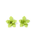 Maxine Statement Earrings - Green - Aaria Tees Aaria Tees