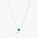 May Birthstone Precious Pendant Necklace - Aaria Tees Aaria Tees