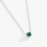 May Birthstone Precious Pendant Necklace - Aaria Tees Aaria Tees