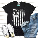Medical US Flag - Unisex Tee - Aaria Tees Aaria Tees