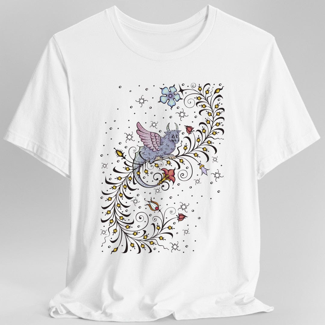 Medieval Manuscript Dragon Shirt - Aaria Tees Aaria Tees