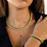 Melinda Tennis Necklace Aaria Tees