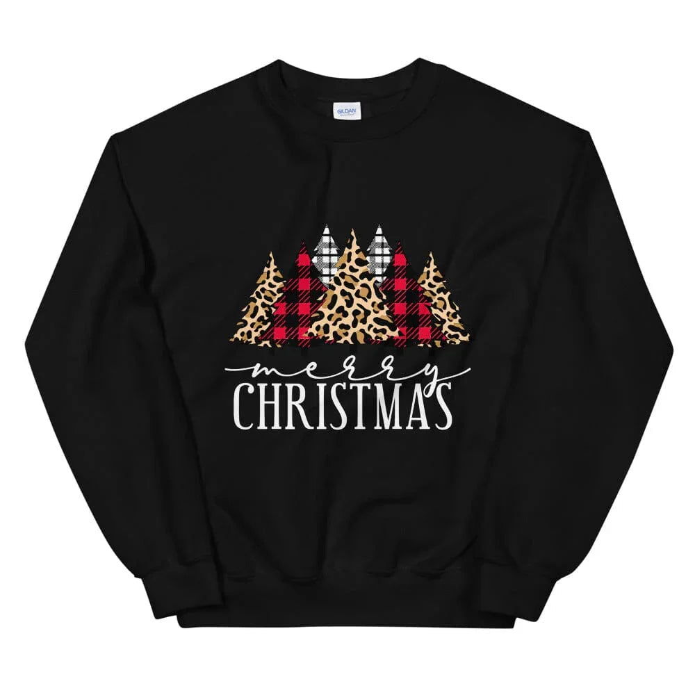 Merry Christmas Sweatshirt - Aaria Tees Aaria Tees