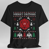 Merry Critmas Ugly Sweater T-shirt - Aaria Tees Aaria Tees