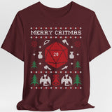 Merry Critmas Ugly Sweater T-shirt - Aaria Tees Aaria Tees