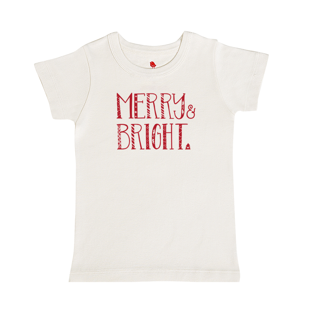 graphic tee | merry & bright - Aaria Tees Aaria Tees