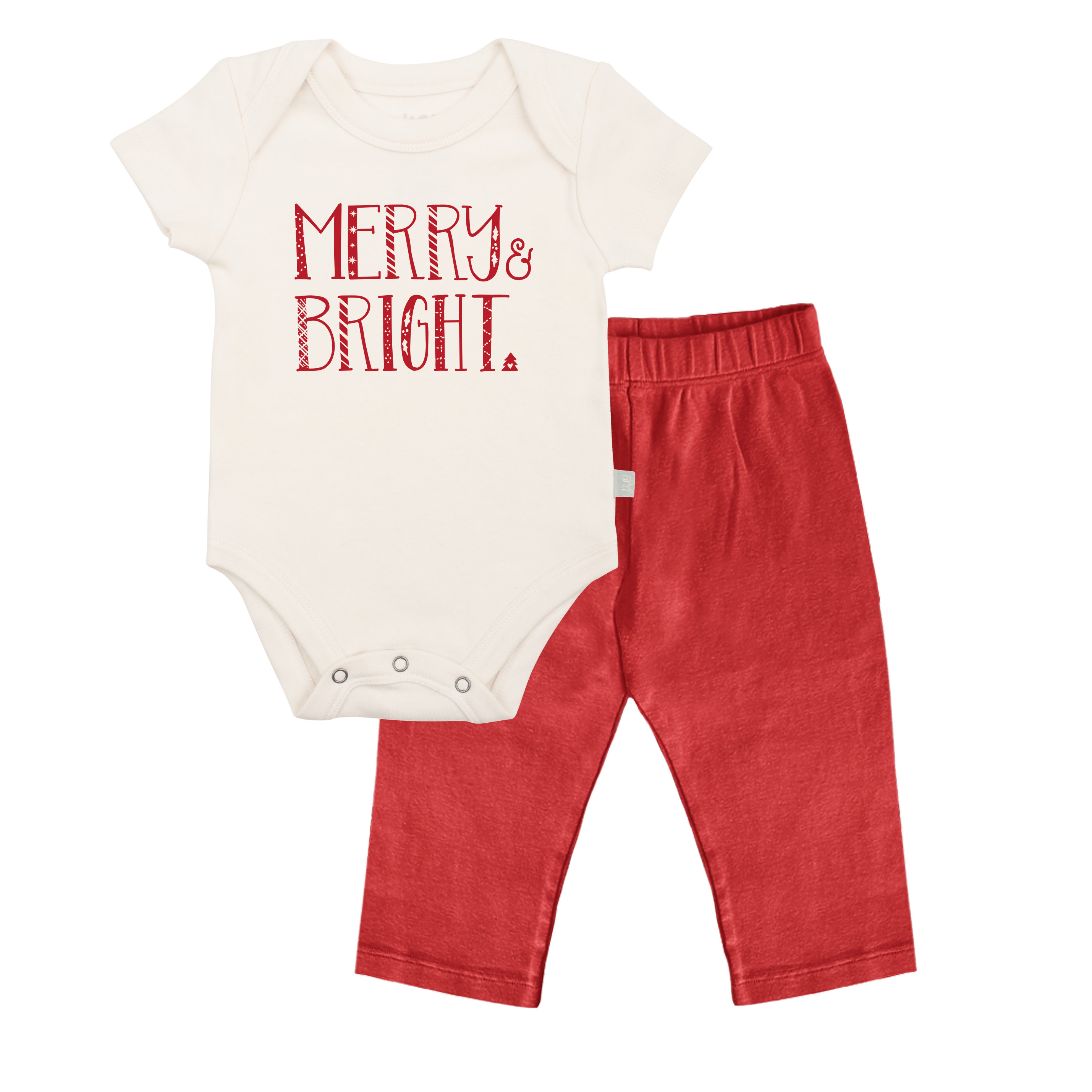 gift set | merry and bright 2pc - Aaria Tees Aaria Tees