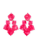 Michelle Statement Earrings - Cosmic Pink - Aaria Tees Aaria Tees