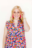 Michelle Statement Earrings - Cosmic Pink - Aaria Tees Aaria Tees
