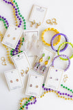 Michelle Statement Earrings - Moon Dust - Aaria Tees Aaria Tees