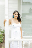 Michelle Statement Earrings - Mystic Lagoon - Aaria Tees Aaria Tees