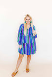 Michelle Statement Earrings - Mystic Lagoon - Aaria Tees Aaria Tees