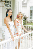 Michelle Statement Earrings - Mystic Lagoon - Aaria Tees Aaria Tees