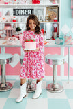 Vintage Cakes L/S Pocket Twirl Dress - Aaria Tees Aaria Tees