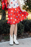 Nebraska Red Herbie Husker Twirl Skort - Aaria Tees Aaria Tees