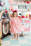 Melt My Heart 3/4 Sleeve Ruffle Twirl Dress - Aaria Tees Aaria Tees