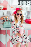Love You Spots L/S Pocket Twirl Dress - Aaria Tees Aaria Tees