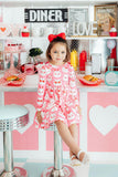 Cutie Cat L/S Pocket Twirl Dress - Aaria Tees Aaria Tees